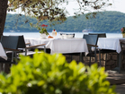 Dining area by the sea