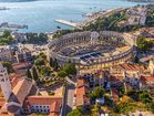 Wonderful Pula town with Roman arena