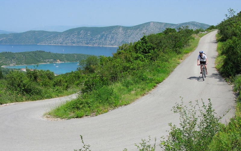 Kolesarjenje na Korčuli